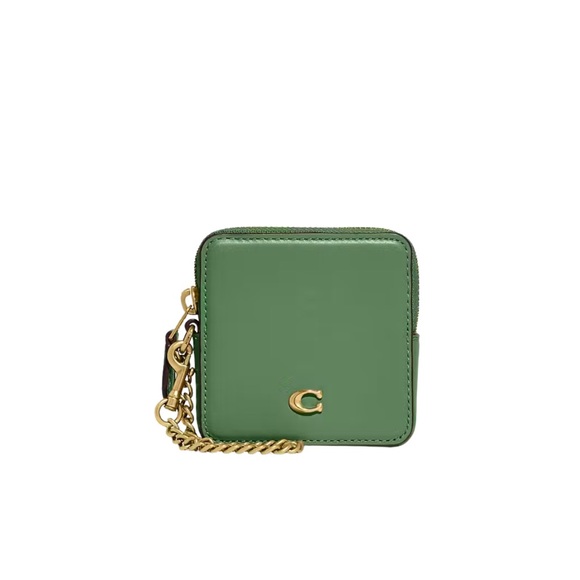 NWT Coach Green wristlet - Picture 1 of 4